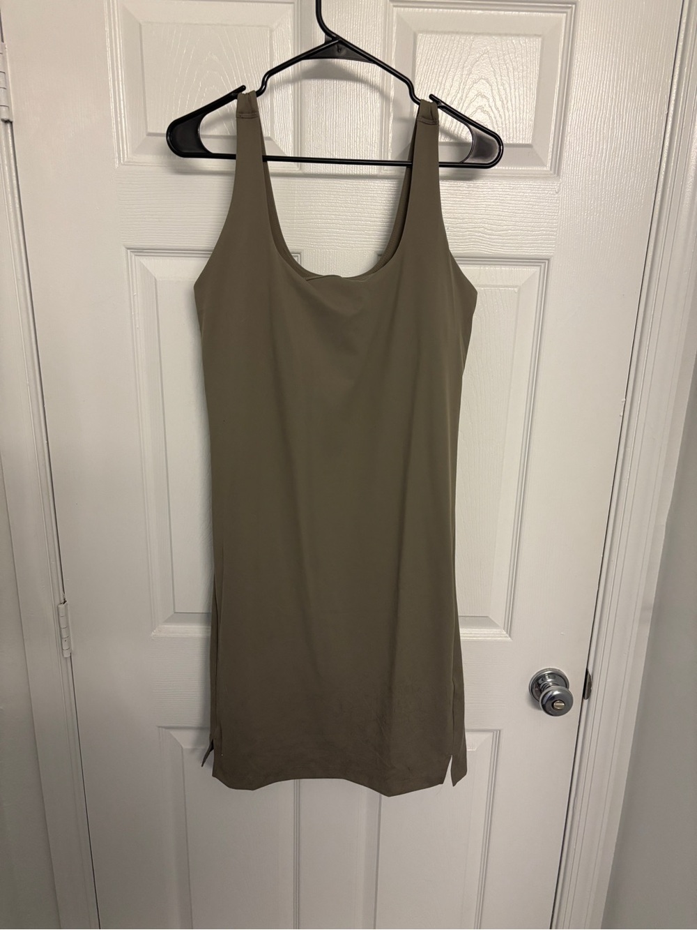Old Navy Active Powersoft Tank Dress in Olive